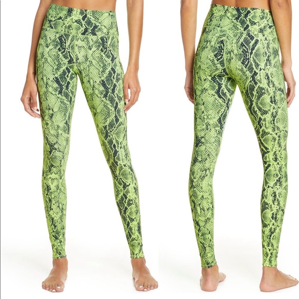 Alo Vapor High Waist Snake Print